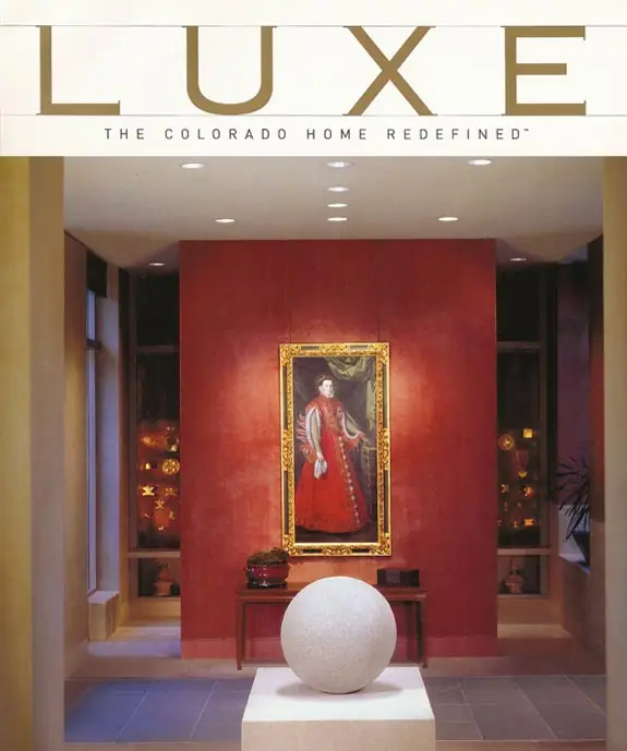 Luxe Magazine cover featuring Stonegate Gardens in Style Makers