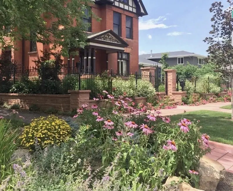 New front steps in 2012, and the same Victorian entry today. Today